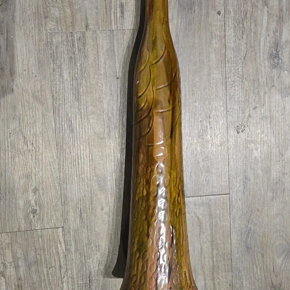 Tall Textured Ceramic Vase